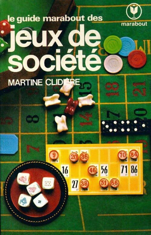 Le guide marabout des jeux de société - Martine Clidière