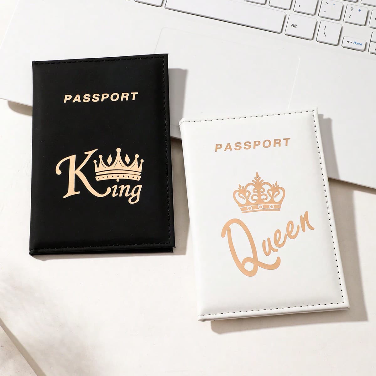 Ensemble De Porte-passeports Familiaux, Voyage Extérieur, Voyage D'affaires, Nécessité Transfrontalière, Couverture De Passeport En PU De Couleur